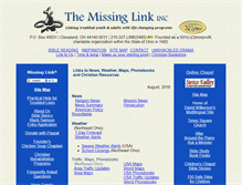 Tablet Screenshot of misslink.org